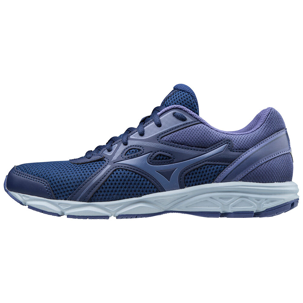 Mizuno Spark 5 - Bayan Koşu Ayakkabısı - Mavi/Mavi Türkiye (IJGQZM-724)